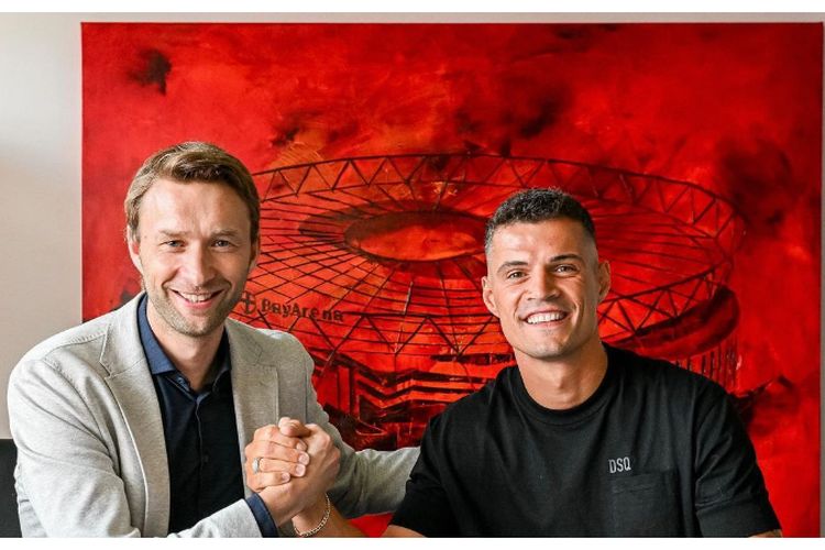 Granit Xhaka Pamit dari Arsenal dan Resmi Gabung Bayer Leverkusen, Mikel Arteta: Terima Kasih Saja Tak Cukup!