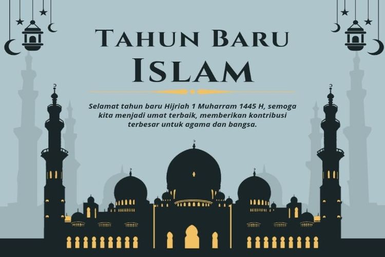 Kumpulan Kata-kata Mutiara 1 Muharram 1445 Hijriah, Lengkap dengan Link Twibbon Tahun Baru Islam Gratis