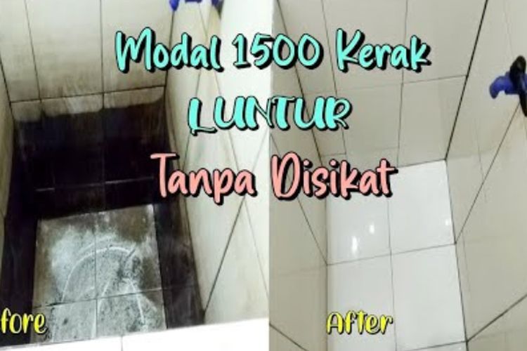 Cukup Dioles dengan Sitrun dan Sunlight, Noda Kerak Membandel Kamar Mandi Langsung Kinclong!