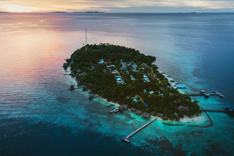 Luasnya Hanya 750 M2, Bandara di Kalimantan Timur ini Ada di Pulau Maldives Van Borneo, Terkecil di Indonesia?