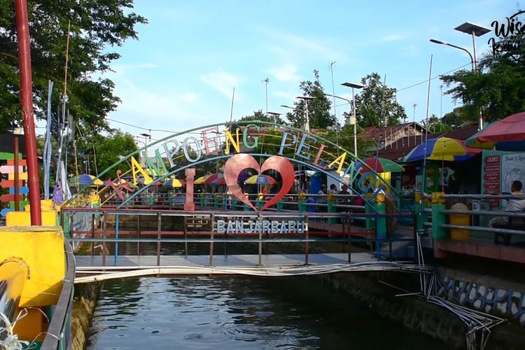 Bukan Hanya Ada di Malang dan Semarang, Wisata Kampung Pelangi Nan Indah Juga Ada di Kalimantan Selatan