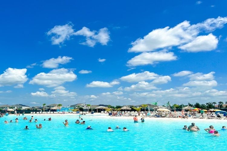 Miliki Luas 6,3 Ha, Kolam Renang di Kepulauan Riau Ini Jadi yang Terbesar se-Asia Tenggara