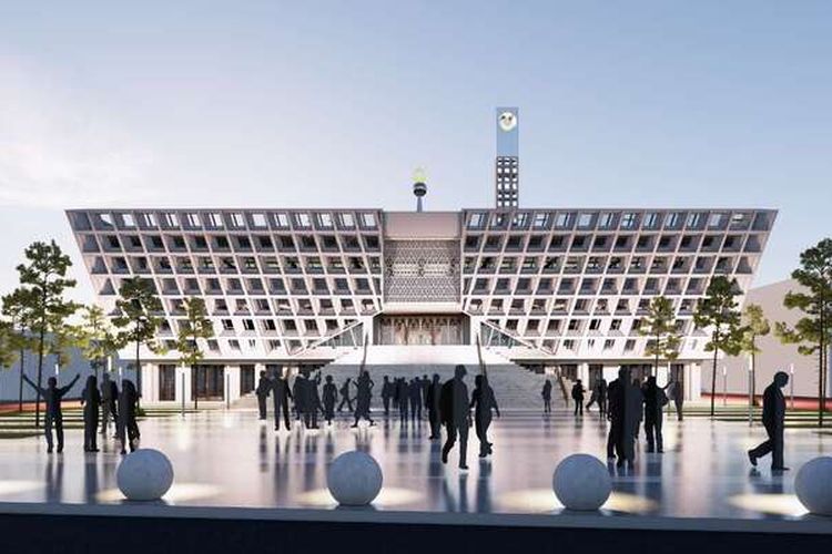 Paling Unik di Surabaya, Masjid Berdesain Kotak-kotak Karya Ridwan Kamil Ini Telan Biaya Miliaran Rupiah