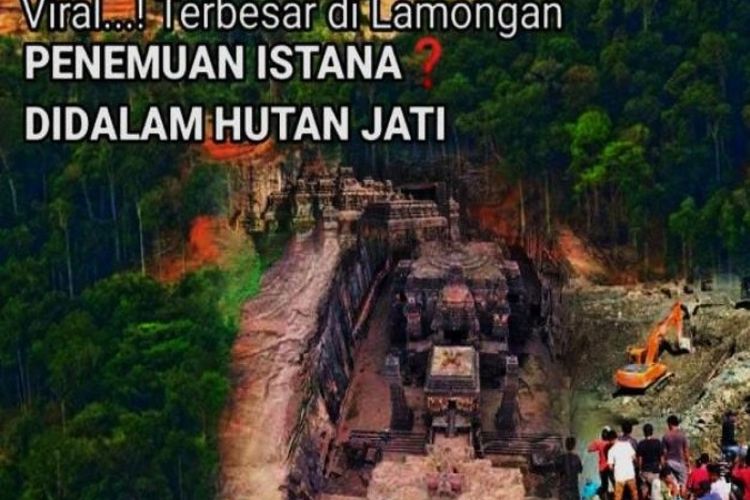 Terbesar di Lamongan Jawa Timur! Temukan Istana dalam Hutan Jati Seluas 5 Ha Ini Diduga Istana Raja Airlangga