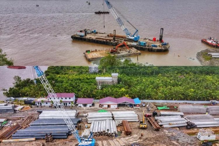 Proyek Rp800 M, Jembatan Sungai Sambas  Besar (JSSB) Kalimantan Barat Pakai Limbah Fly Ash PLTU Bengkayang