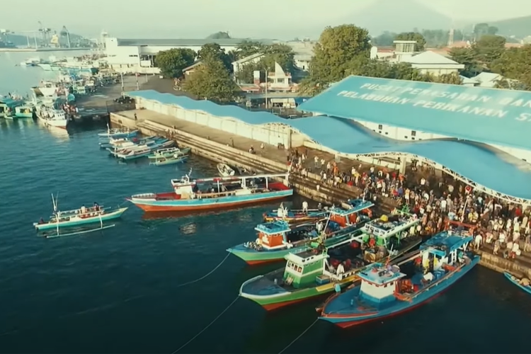 Baru Diresmikan! Pelabuhan Seluas 7.403 M2 di Kota Palembang Ini Tampak Kokoh Dilengkapi dengan 6 Dermaga