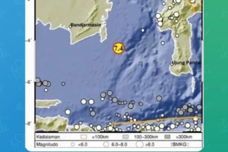 Gempa Bumi Terkini: Tak Hanya Dirasakan di Tanah Bumbu, Berikut Deretan Wilayah yang Terdampak