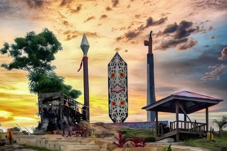 Menjulang Setinggi 12 Meter, Wisata Tugu Kalimantan Utara Berlokasi di Lahan Lapas, Berani Mengunjungi?