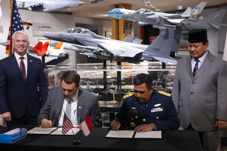 Resmi! Indonesia Borong 24 Jet Tempur F 15EX Senilai Ratusan Triliun, Diumumkan Langsung oleh Menhan Prabowo
