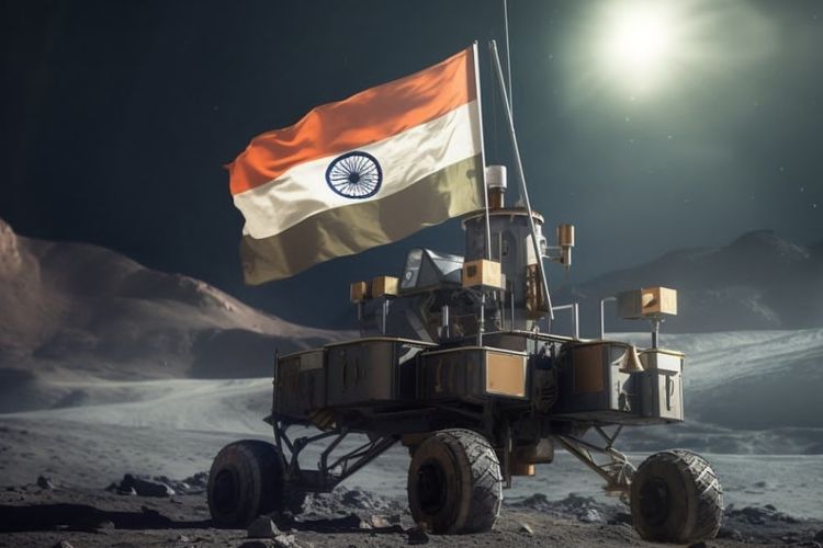 Rusia Kalah! Pesawat Luar Angkasa Chandrayaan-3 dari India Cetak Rekor Mendarat di Kutub Selatan Bulan