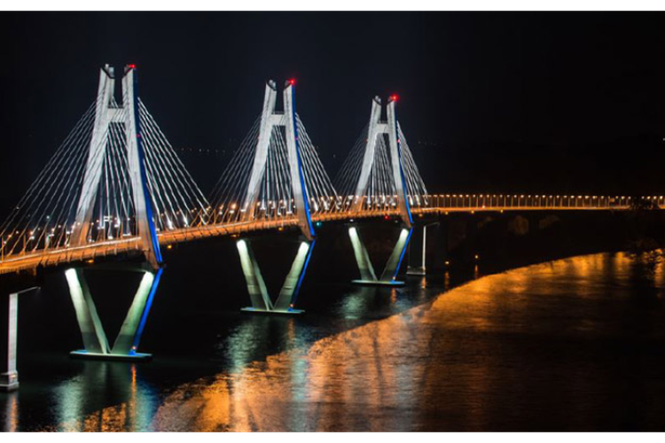 Serap Dana Rp277,65 Miliar, Jembatan Mewah di Riau Ini Ternyata Punya Diorama Teater dan 2 Lift Sekaligus!