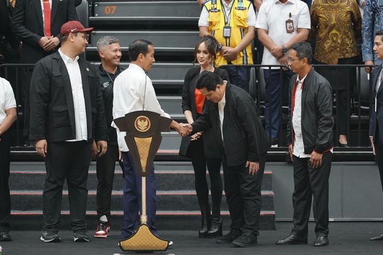 Indonesia Arena Diresmikan Presiden Jokowi, Erick Thohir Makin Bersemangat Majukan Olahraga Tanah Air