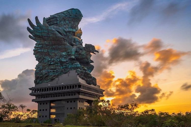 Dibangun Selama 28 Tahun, Patung Raksasa di Bali Ini Menjulang Setinggi 121 Meter, Kalahkan Liberty?