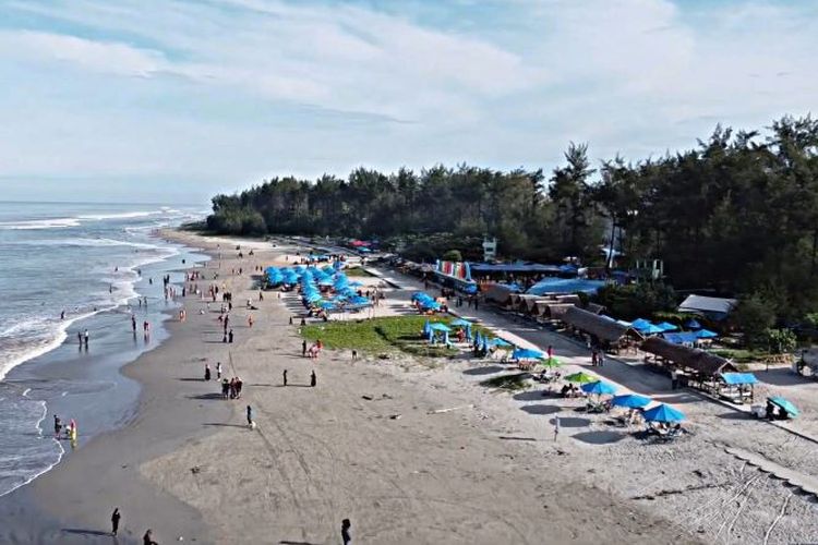 ‘Pantai Panjang’ Dikelilingi Pohon Cemara dan Pinus, Menjadi Wisata Menawan di Bengkulu