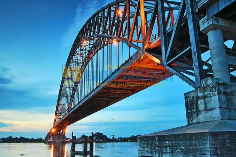 Dibangun Sejak 2015, Jembatan Ini Hubungkan Kalteng dan Kalbar, Dananya Rp17 Miliar Bakal Selesai 2023?