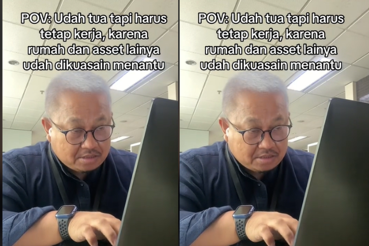 Viral! Video Seorang Pria Harus Bekerja Dikarenakan Hartanya Dikuasai Menantunya, Begini Faktanya