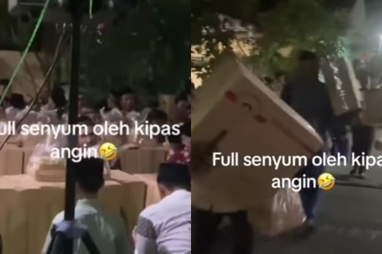 The Real Sultan, Tamu Undangan Full Senyum saat Datang ke Sebuah Tasyakuran, Souvenirnya Ternyata Kipas Angin