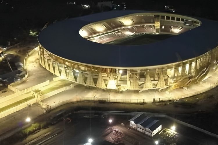 Habiskan Rp1,3 Triliun, Stadion Termahal Papua Pakai Nama Gubernur, Jadi yang Termegah Kedua se-Indonesia