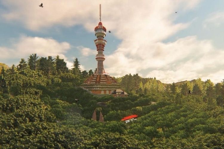 Telan Rp 334,5 Miliar, Proyek Tower Termahal se-Bali Ini Digadang Kalahkan Megahnya Eiffel, Fungsinya…