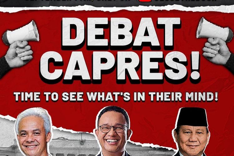 Resmi! Debat Capres 2023 Buatan BEM UI Bakal Ditayangkan Secara Langsung di Channel Close The Door