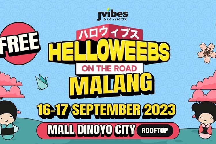 HELLOWEEBS by Jvibes.id Hadir di Malang, Komunitas Wibu Wajib Merapat!