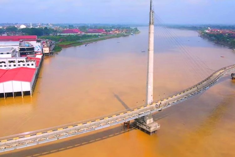 Panjangnya Mencapai 800 Kilometer, Inilah Sungai Terpanjang yang Terletak di Kota Jambi, Namanya…