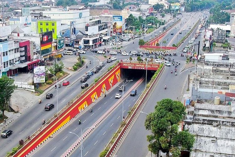 Selesai Dalam 2 Bulan, Ini Makna 2 Motif Songket Anti-Mainstream di Underpass Simpang Patal-Pusri Palembang