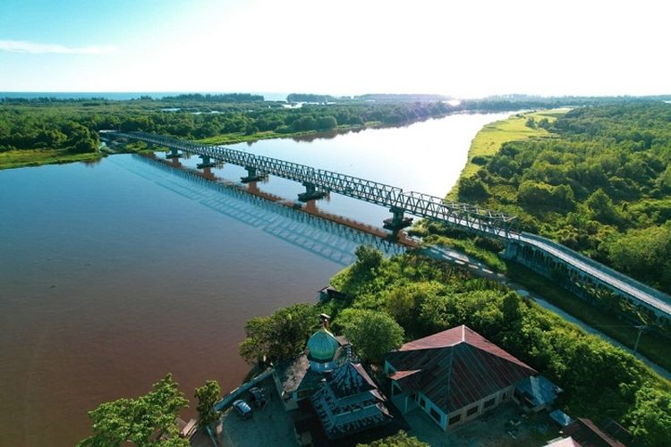 Ditaksir Habiskan Anggaran Hingga Rp 3 Triliun, Jembatan Terbesar di Kalimantan Selatan Ini Panjangnya 3.750 m