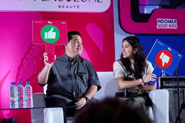 Rahasia Terbesar Erick Thohir Dibongkar Putri Sendiri Magisha, Ternyata Oh Ternyata Suka…