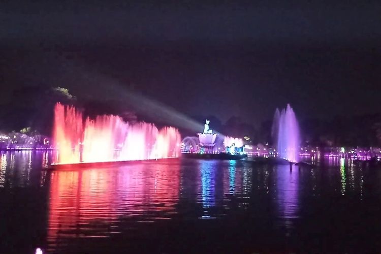 Telan Dana Pembangunan Rp50 Miliar, Taman Air Mancur di Jawa Barat Ini Menjadi yang Terbesar se-Asia Tenggara