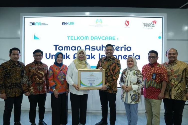 Telkom Daycare jadi Taman Asuh Ceria Anak pertama berstandar ‘TARA Ramah Anak’ Kementerian PPPA RI