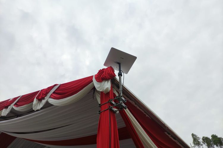 Telkomsat Sukseskan Ground Breaking Pusat Latihan Sepak Bola Nasional di IKN