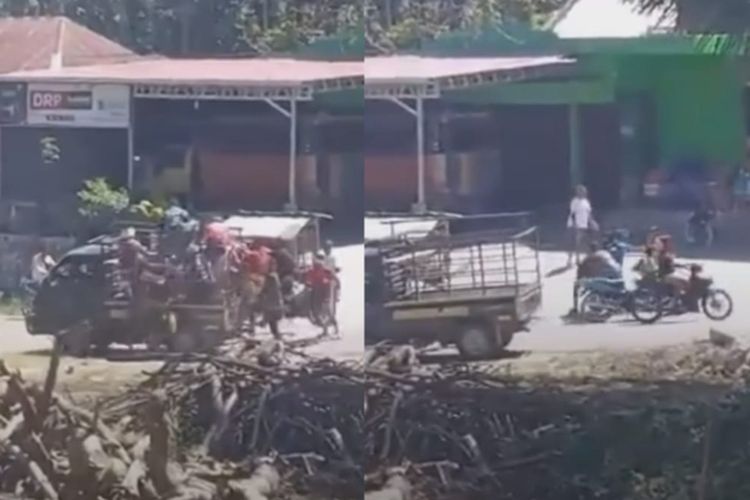 Viral! Sejumlah Warga Tangkap Wanita di Sumba Barat Daya NTT, Ternyata Bagian dari Tradisi Kawin Tangkap