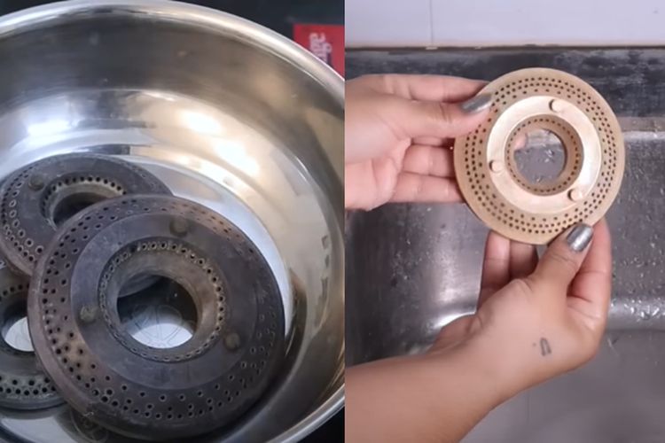 Tak Perlu Beli Sitrun, Cukup Bersihkan Sumbu Kompor Gas Cuma dengan 2 Bahan Dapur ini, Dijamin Auto Kinclong!