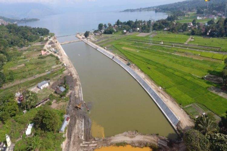 Ditargetkan Rampung November 2023, Dana Proyek Pelebaran Alur Tano Ponggol di Danau Toba Capai Rp36,8 Miliar