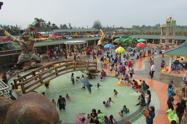 Usung Konsep Wayang, Waterpark Megah di Sumut Ini Dibangun di Atas Lahan Seluas 6 Hektare, Lokasinya…