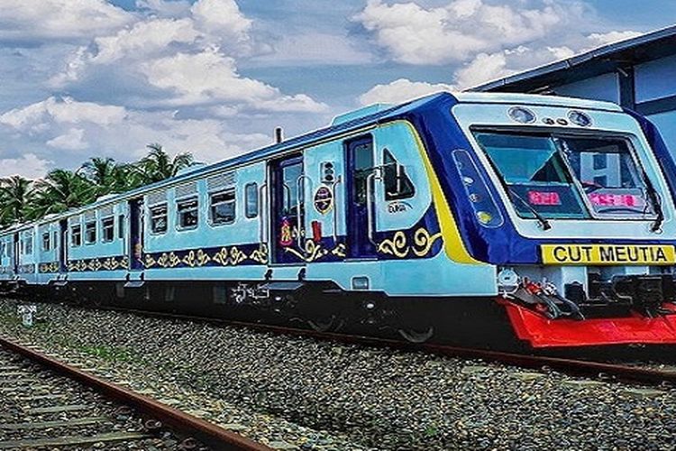 Beroperasi Sejak 2016 di Aceh, Kereta Api Cut Meutia Tawarkan Perjalanan Lintasi 3 Pantai, Tiket Cuman Rp2000?