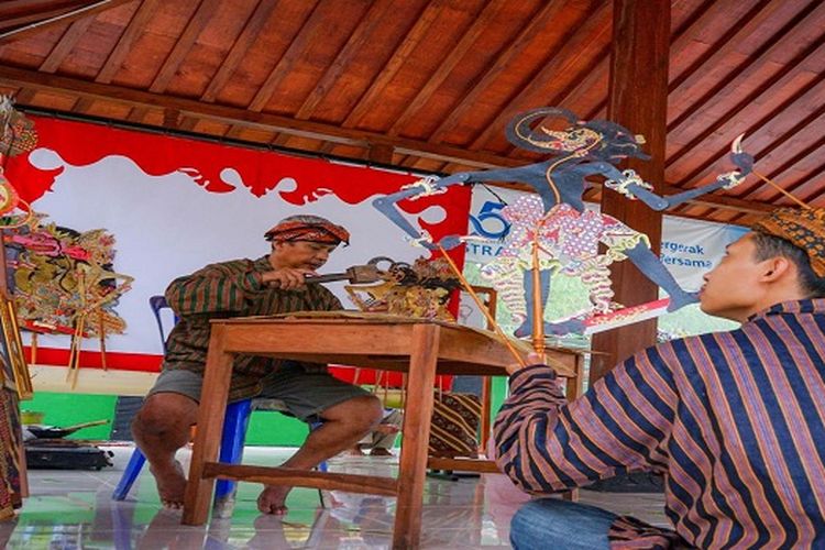 Angkat Seni Tatah Sungging, Desa Wonosari di Klaten Ajak Pengunjung Nikmati Wayang Secara Otodidak