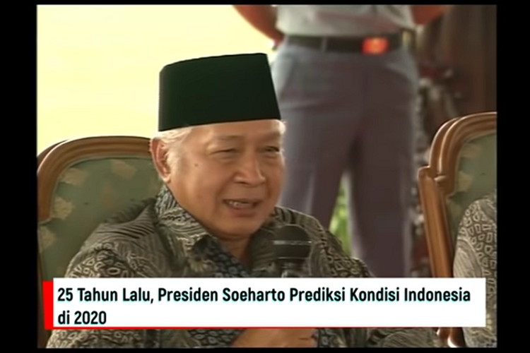 ‘Ramalan’ Presiden Soeharto Atas Indonesia di Tahun 2020, Cintai Produk Negeri untuk Kelangsungan Bangsa