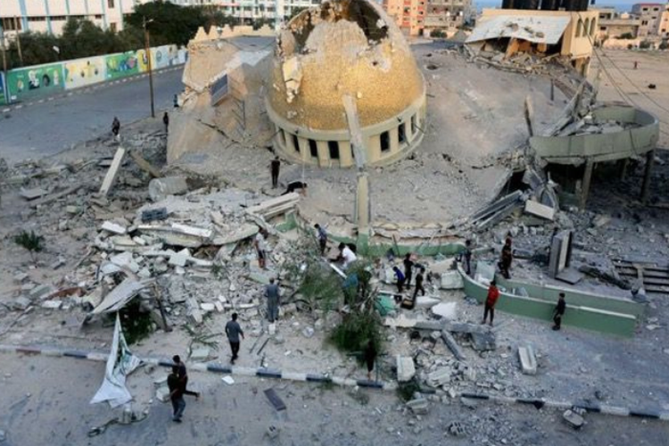 Tidak Cukup Hancurkan Rumah Sakit Palestina, Masjid Muslim Care Malaysia Ikut Diporak-porandakan Israel