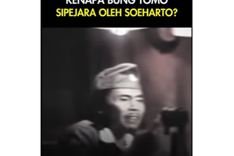 Dituduh Lakukan Aksi Subversi, Bung Tomo Jadi Tim Oposisi, Dipenjarakan Soeharto Karena Mengkritik Tentang…