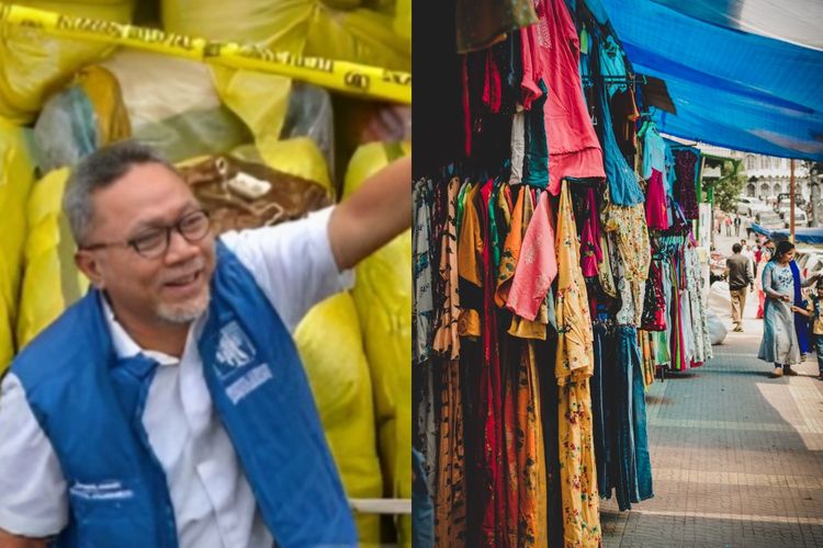 Lagi! Mendag Zulkifli Hasan Akan Bakar Baju Bekas Impor Total Rp40 Miliar Pada Jumat 13 Oktober 2023
