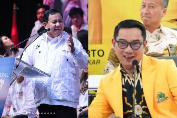 Sah Jadi Timses Prabowo-Gibran, Ridwan Kamil Komandan Tempur yang Ditunjuk Golkar Hadapi Pemilu 2024