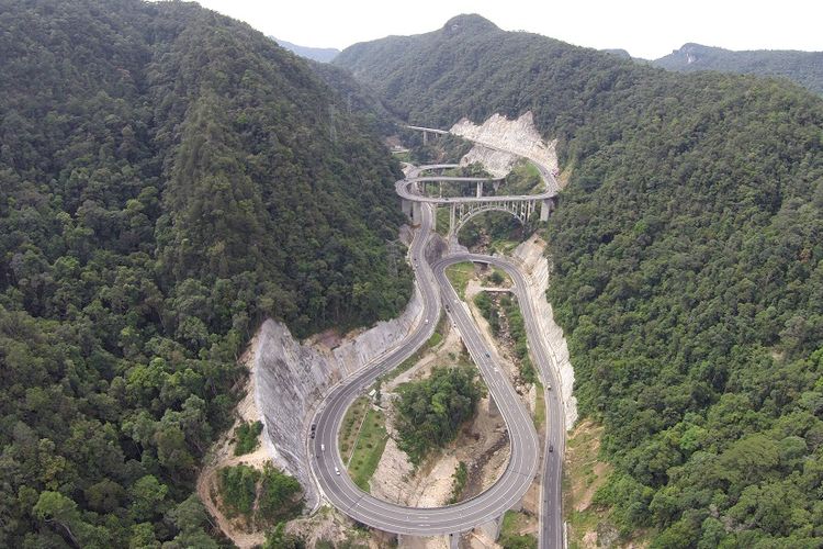 Keruk Rp581 M, Jembatan Meliuk di Lima Puluh Kota, Sumatera Barat Dibangun Guna Gantikan Jalan Paling Ekstrem