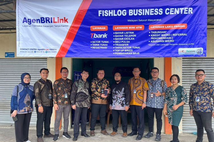 Kolaborasi BRI dan FishLog Permudah Layanan Keuangan Digital Bagi Pelaku Usaha Perikanan di Kabupaten Sambas