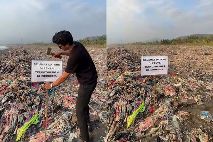 Pantainya Disebut Terkotor ke 4, Inilah Dana Desa Sangrawayang, Sukabumi yang Tolak Pandawara, Capai Rp1 M?