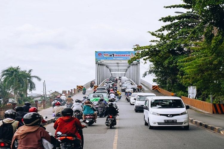 Diharapkan Bisa Atasi Kemacetan, Pembangunan Jembatan di Pontianak Kalimantan Barat Ini Selesai 75 Persen
