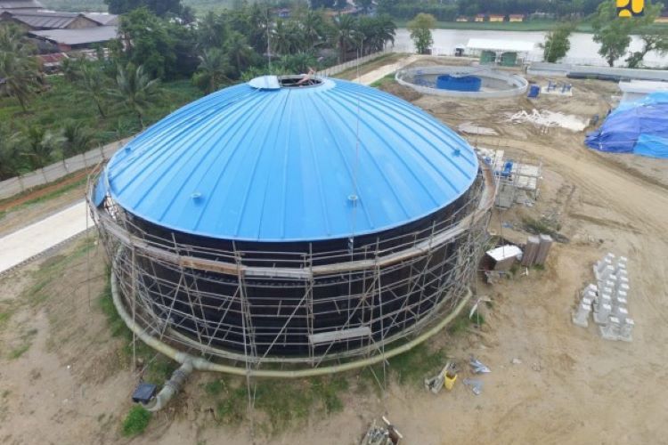 Anggarannya Capai Rp1,32 Triliun, Pembangunan SPALD-T di Kota Palembang, Sumatera Selatan Akhirnya Diresmikan