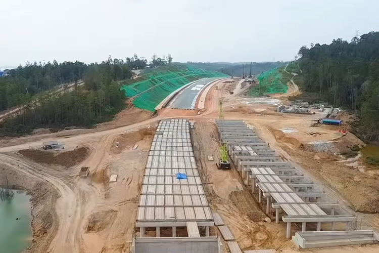 Dulunya Rawa-rawa, Jalan Tol Sepanjang 7 Km di IKN Kalimantan Timur Ini Juga Ada Jembatan, Lokasinya…