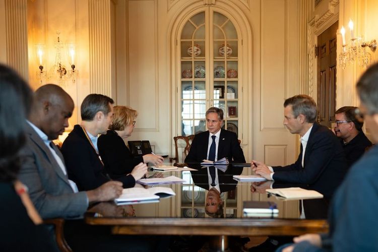 Menlu AS, Antony Blinken Hubungi Arab Saudi dan Uni Emirat Arab: Bahas Pengutukan Serangan Hamas Palestina